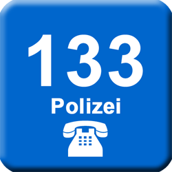 Notruf der Polizei in Österreich - Notufnummer 133