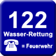 Notruf Wasserrettung 122 