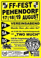 Fest der FF Pehendorf im August 2012 Fest der FF Pehendorf im August 2012